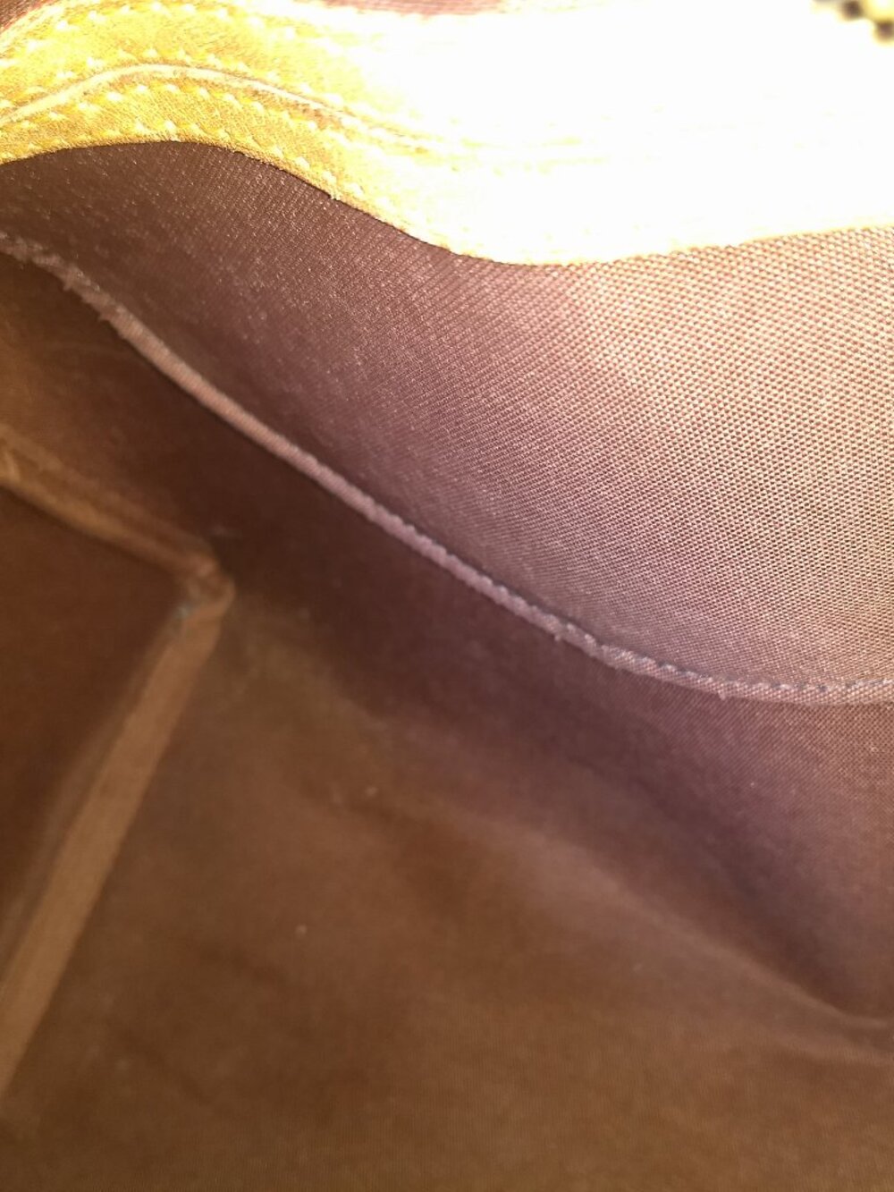 Louis Vuitton Monogram M41528 Brown Canvas France Vintage Bag. - Picture 11 of 14